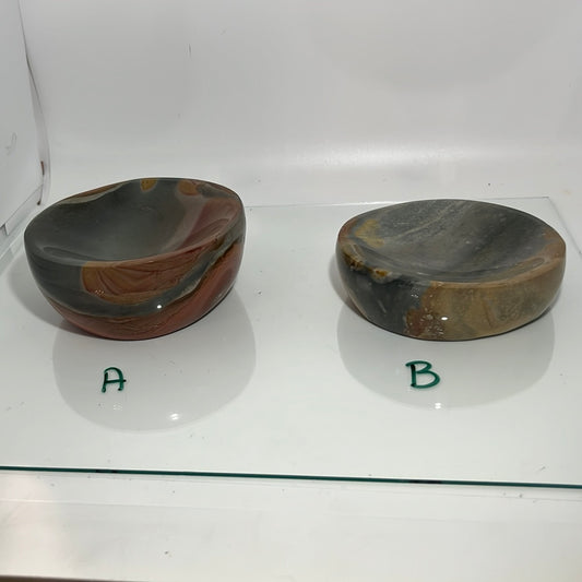 Polychrome Jasper Bowls
