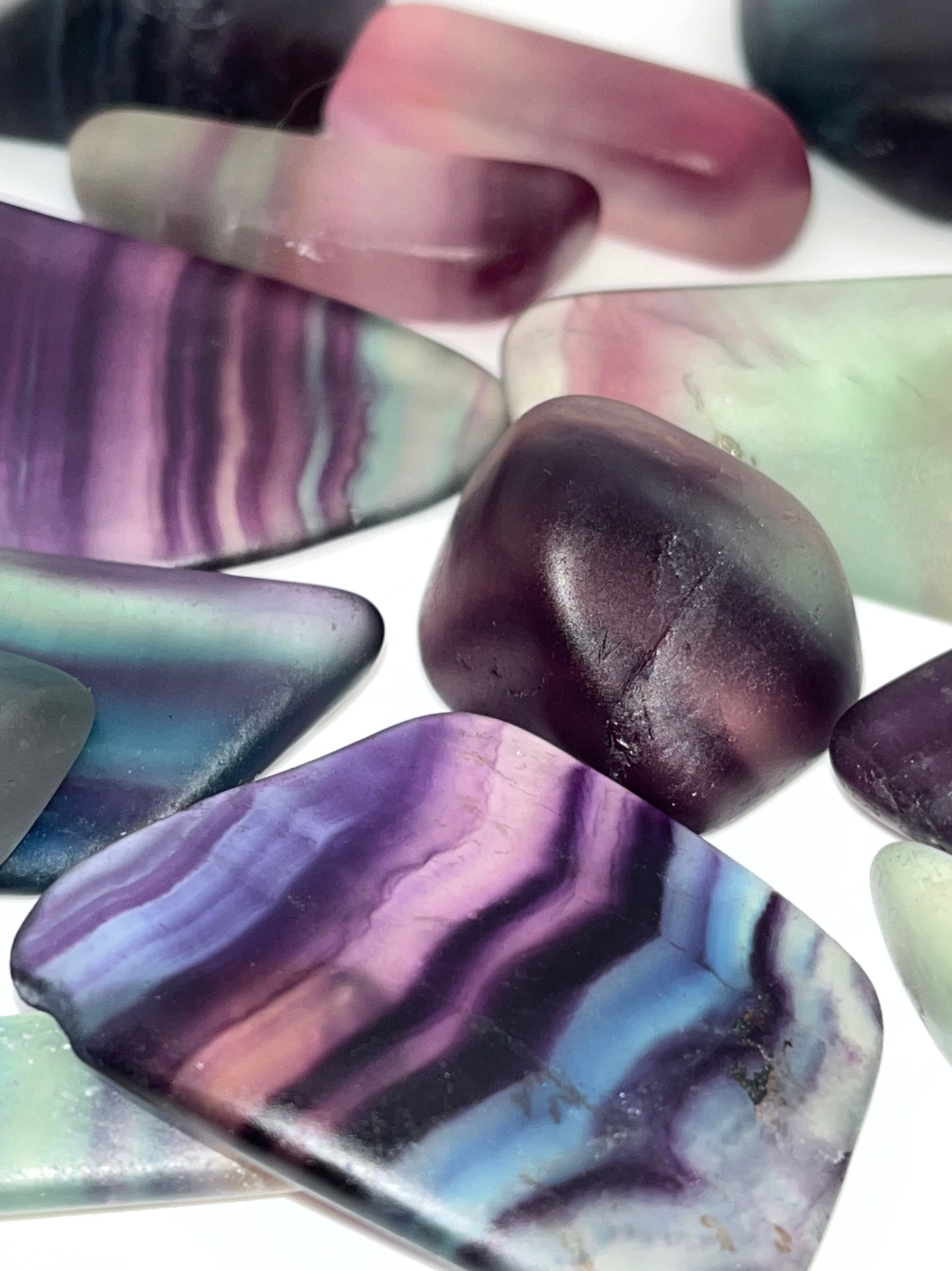 Rainbow Fluorite Tumble