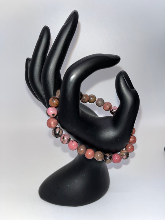 Rhodonite Bracelet 8mm