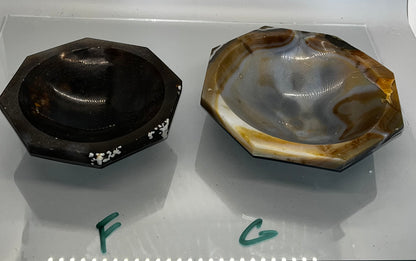 Large Agate Bowls