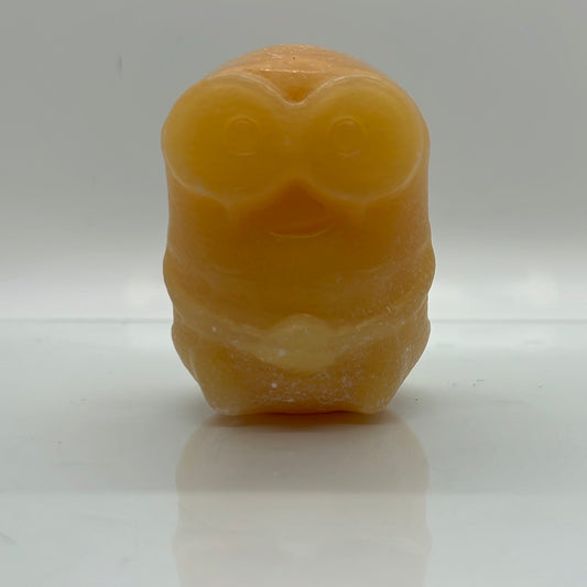 Yellow Calcite Character Carving