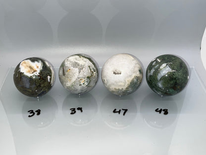 Moss Agate Spheres