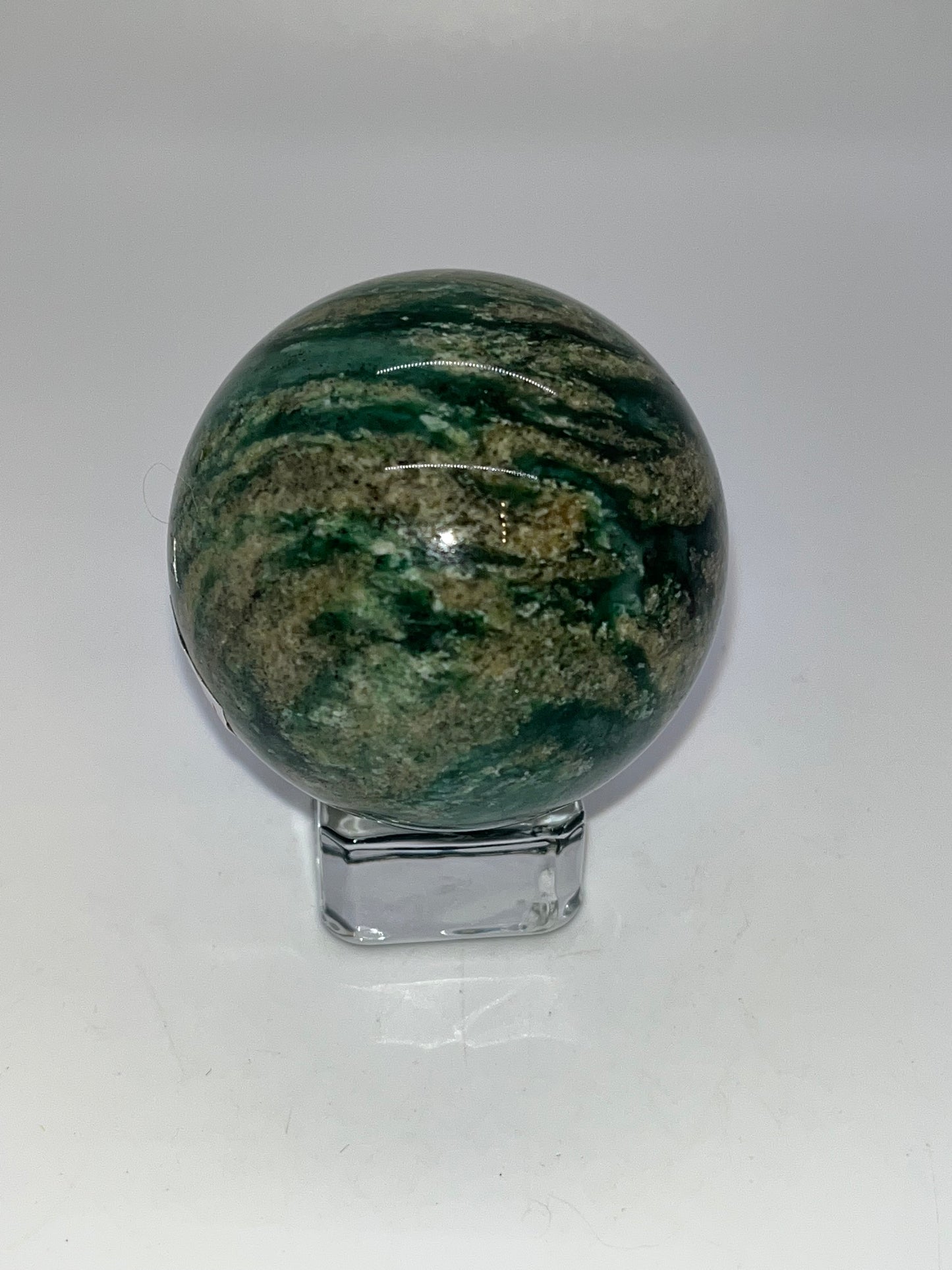 Green Mica Sphere