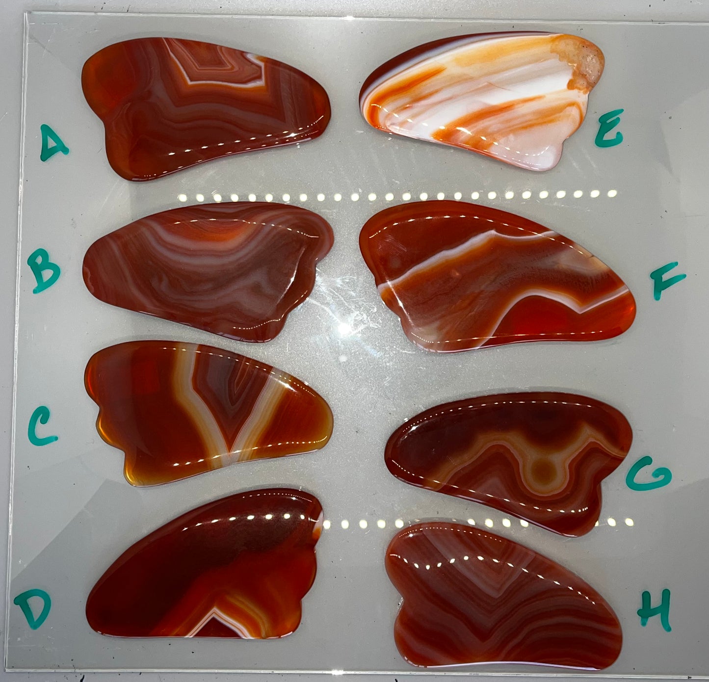 Carnelian Gua Sha Facial Tool