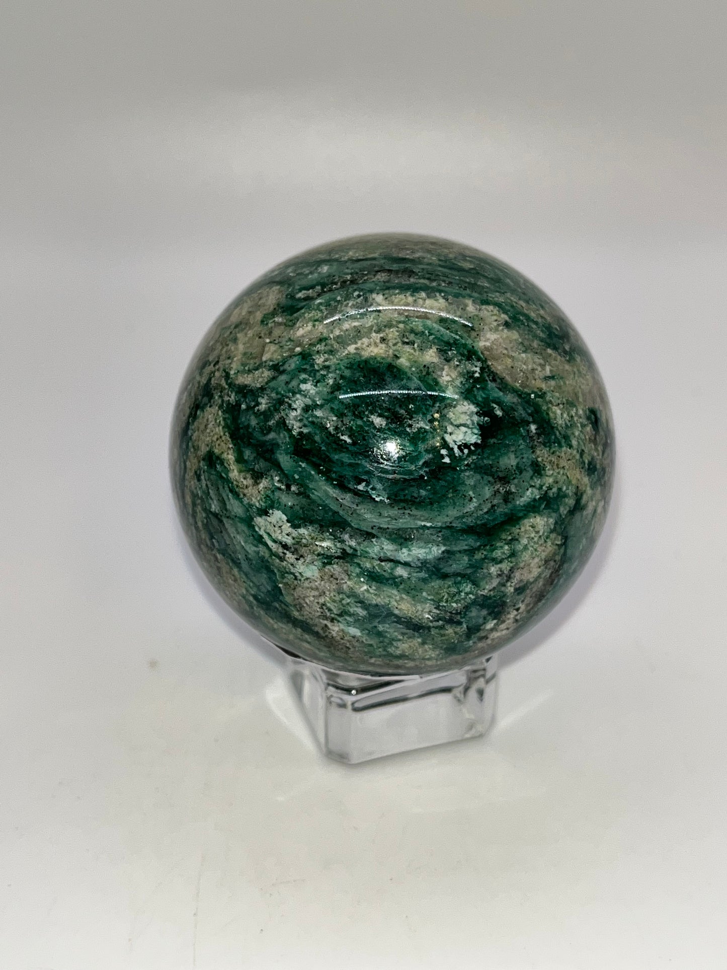 Green Mica Sphere