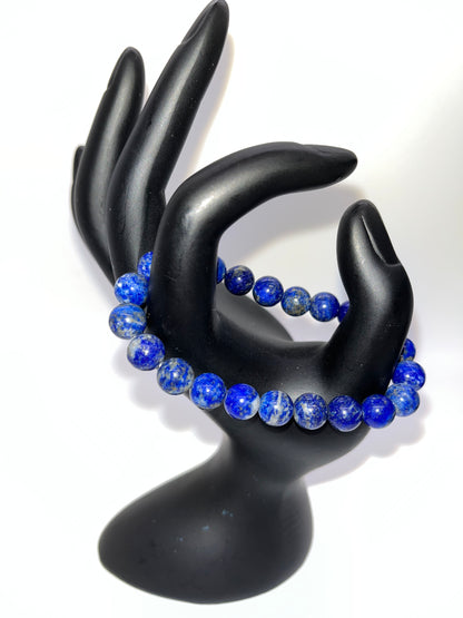 Lapis Lazuli Bracelet, 8mm