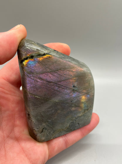 Pink Flash Labradorite Freeform