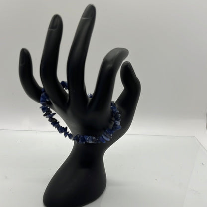 Sodalite Crystal Chip Bracelet