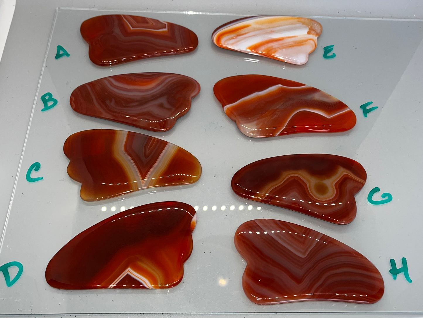 Carnelian Gua Sha Facial Tool