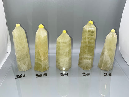 Citrine Towers, Real Crystal