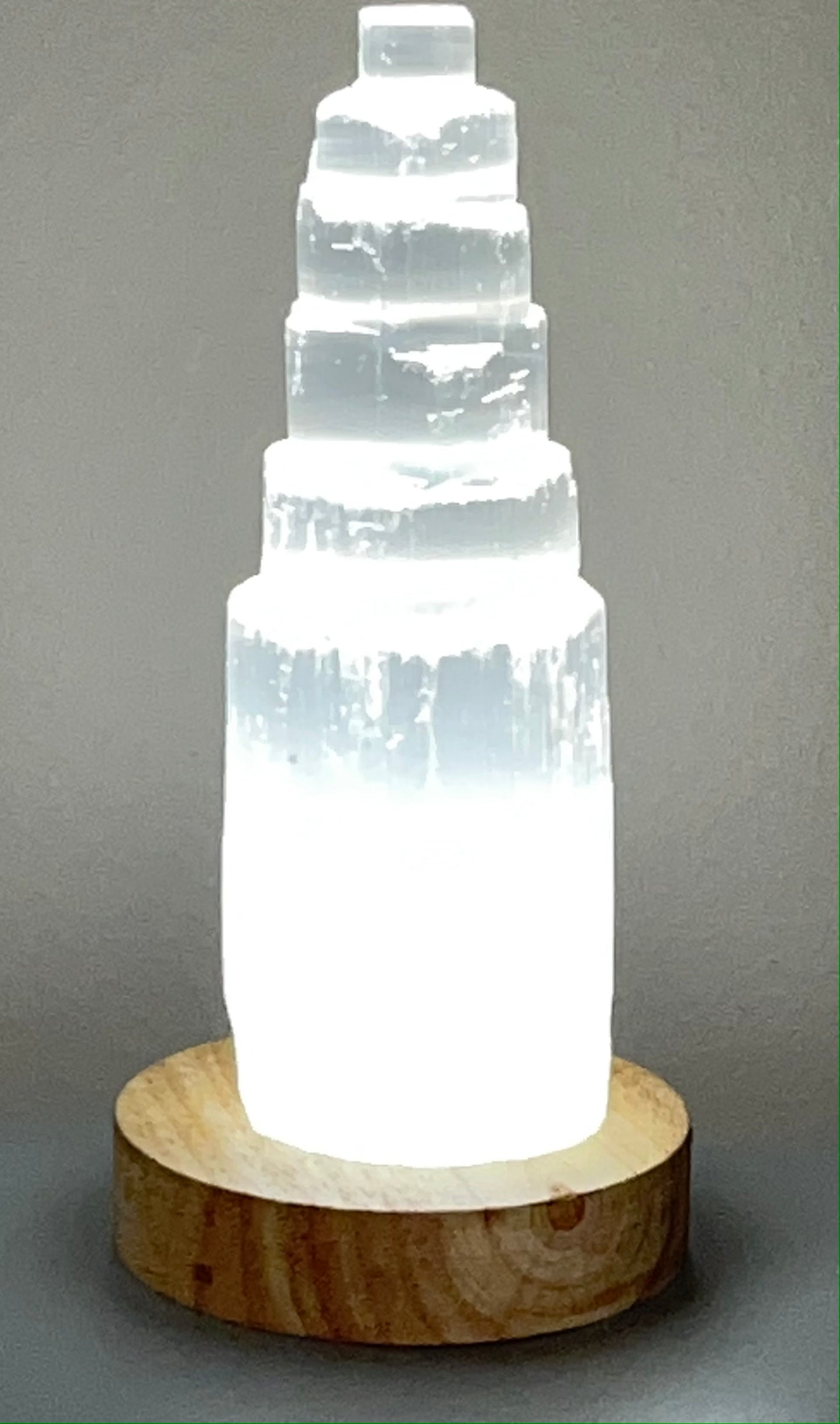 Selenite Lamp